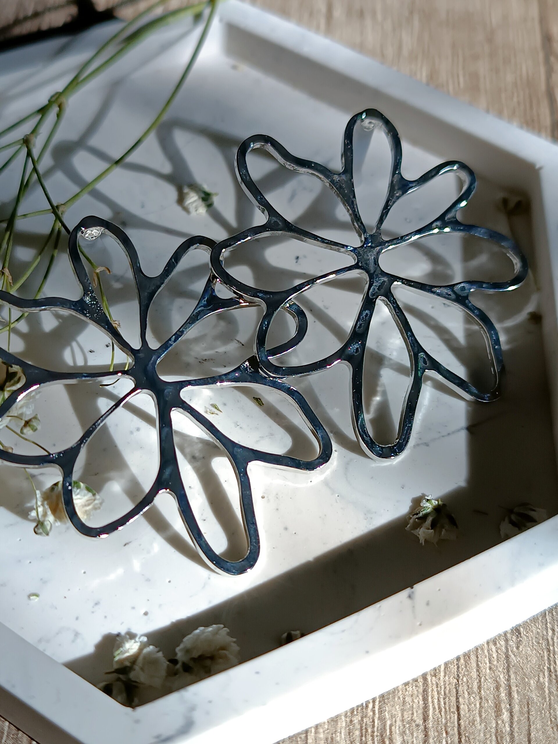 Pendientes Flower - 2